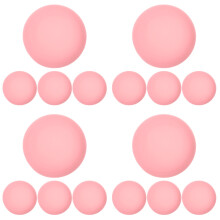 16Pcs Reusable Pink Silicone Tea Pot Lid Handle Protection Covers