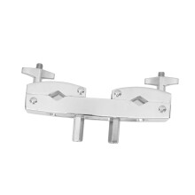 Cowbell Clamp for Drum Kit, Adjustable Cymbal Stand Cowbell Holder, Secure and SpaceSaving Mount