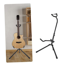 Guitar Stand for Acoustic and Electric Guitars, SpaceSaving Holder for Home and Studio Display