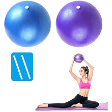 Set van 2 mini-stabiliteitsballen, lekbestendig en anti-burst, voor fysiotherapie, pilates en thuistrainingen.
