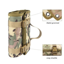 Schietmat van 900D nylon met MOLLE-systeem en antislipkussentjes, compact en draagbaar ontwerp voor buitengebruik, jacht en tactische toepassingen.