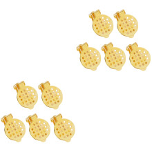 100Stk Goldene Ohrclips Für DIY Ohrring Zubehör Und Schmuck