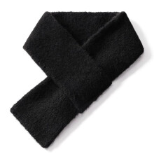 Men's Wool Scarf with 30% Australian Merino Wool, Thick Warm, Italian Flat Knit, Soft Comfortable Winter Neckwear