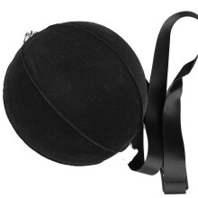 Golfswingtrainer met verstelbaar touw en opblaasbare bal, hulpmiddel voor houdingscorrectie om de swing van golfers te verbeteren.