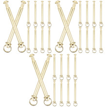 30Ensembles De Réparation Dorés En Fer Pour Éventail Pliable