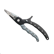 Fishing Pliers, Lightweight Aluminium with Hollow Handle and Storage Bag, Angling Gear Tool