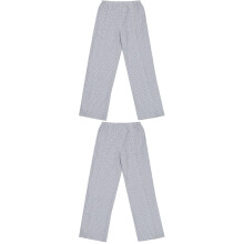 2Pièces Pantalons Décoratifs Pratiques Pour Patients Adultes