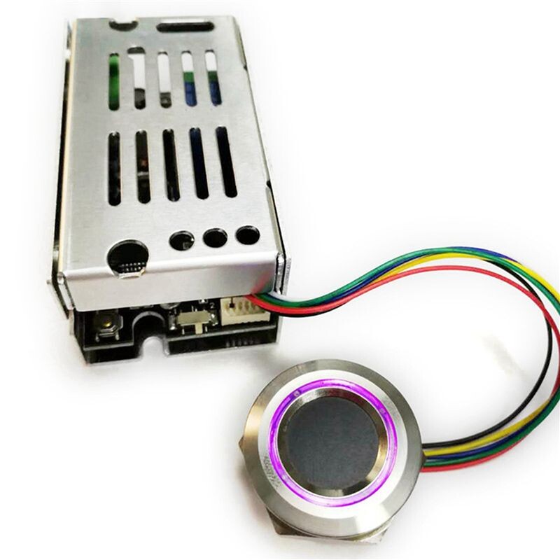 2X K215+R503 Normally Open Relay Self-Locking Fingerprint Control Board ...