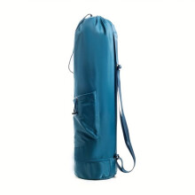 Aufbewahrungstasche für Yogamatten mit Flaschenhalter und wasserdichtem Bodenfach, robust und tragbar für Fitnesszubehör