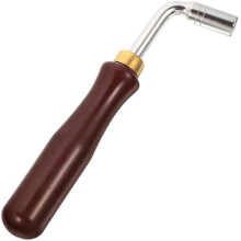 Clé d'accordage pour dulcimer et yangqin, poignée ergonomique, outil d'accordage professionnel en acier inoxydable.