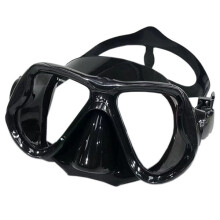 Vollgesichts-Tauchmaske mit Trockenschnorchel für erwachsene Schwimmer – Antibeschlag, rutschfeste Schnalle, Schwarz, Rot, Gelb, Blau