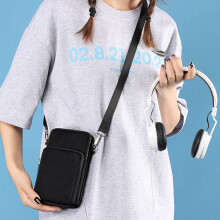 Priedušná crossbody kabelka pre ženy, materiál odolný voči oderu s nastaviteľným popruhom, úložné vrecko na telefón