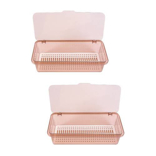 2Pièces Rangement Couvert Pour Baguettes Sec