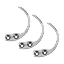 High-Security Label Remover, 3-Piece Magnetic Hook Set for Clothing Supermarket, Stainless Steel Detacher Tool