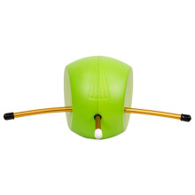 Golfhoudingcorrector van aluminiumlegering met PU-armhoes, trainingshulpmiddel voor consistente swing en spiergeheugen, groen en goud
