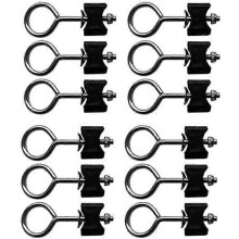 Tornillos de repuesto para trampolín, aptos para uso interior y exterior, fijaciones de acero galvanizado, kit de 12 piezas.