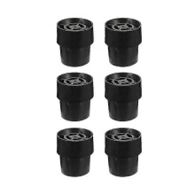 Rutschfeste Trampolin-Beinschoner, 6er-Set, reduzieren Vibrationsgeräusche und schützen den Boden, Latex-Gummifüße