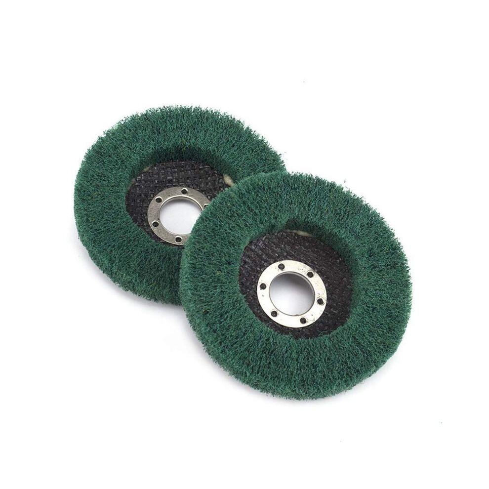 25Pcs Nylon Fiber Flap Wheels Polishing Buffing Wheel Scouring Pad Grinding Disc For Angle Grinder For Metal Polisher 6033970302236