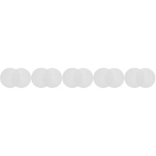 10Pcs Vinyl Felt Recorder Mats Turntable Accessories White Home Use
