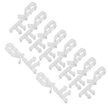10Pcs Transparent Valance Clips Blind Replacement Parts for Curtains