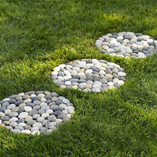 (B) Concrete Stepping Stone Mold DIY Garden Brick Maker 1