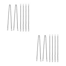 12Pcs Black Iron Chains for Hanging Signs Banners Posters Easy Install