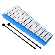 Xylophone for Beginners 13 Note Kids Glockenspiel with Mallets Durable Frame for Classroom Use