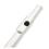 Beginner Silver Flute Set C Key Closed Hole with Case Clear Warm Tone for Students (Silver) 3