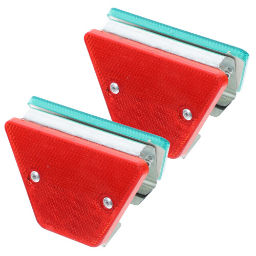 4Pcs Heavy Duty Reflective Roadside Markers ABS Material for Highways 1