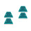 4Pcs Heavy Duty Reflective Roadside Markers ABS Material for Highways 8