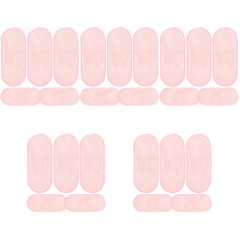 25Pièces Serviettes Corail Réutilisables Rose Pour Démaquillage