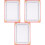 3Sheets Writable Certificate Paper Assorted Color for Academic Awards 5