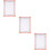 3Sheets Writable Certificate Paper Assorted Color for Academic Awards 10