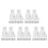 5Ensembles Barrières Bébé Rétractables Blanche Usage 1