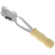 8 Inch Musical Spoons with Wooden Handle for Clear Rhythms, Handcrafted Acoustic Percussion
