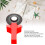 Mini Portable Embossing Label Maker ABS Red 4