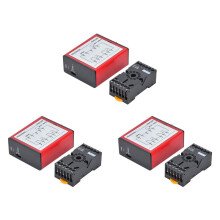 3X 110B Vehicle Detector AC220V Single Channel Inductive Vehicle Loop Detector for Car Parking Lot Access Control