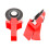 Mini Portable Embossing Label Maker ABS Red 6
