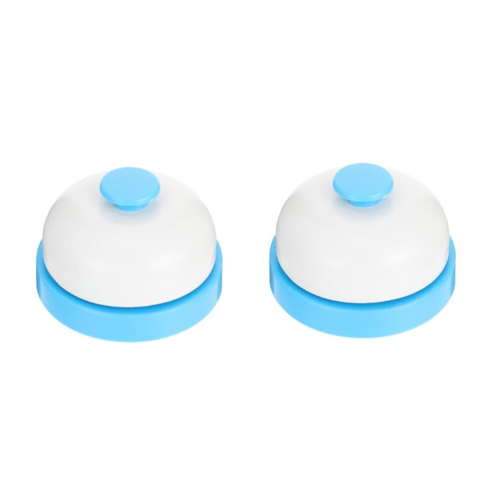 Service Bell Pack Of 2 With Loud Clear Ring For Restaurant Hotel Front Desk Durable Metal Build 9174973270379