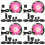 4Sets Floating Pool Fountain USB Rechargeable Outdoor Decor 6