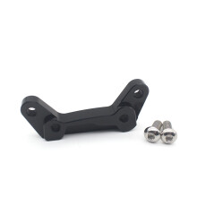 Scooter Rear Disc Brake Caliper Relocation Bracket for GTS300 GTV300(Black)