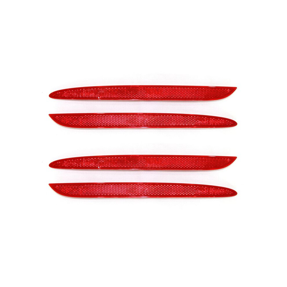 4X Rear Bumper Reflector Trim 2178200174 2178200274 For - W213 E-Class E200 E250 E300 E350 E400 E450 Light 6033948035807