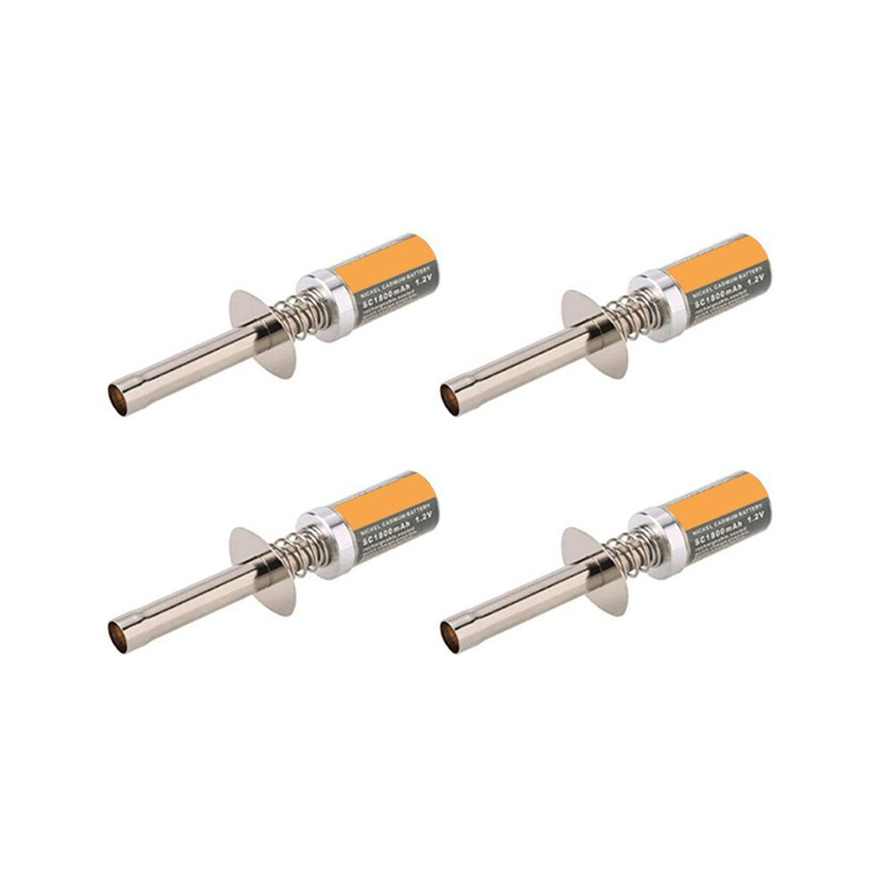 4X For Hsp 80101 1800Mah 1.2V Glow Plug Igniter For Rc Car 1/8 1/10 Hsp 80101 Rechargeable Glow Igniter-Not Charger 4713802209514