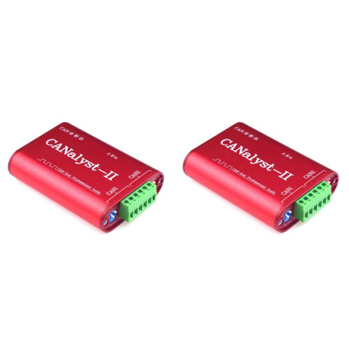 2X CAN Analyzer CANOpen J1939 Convertidor USBCAN-2II Compatible con ZLG USB A CAN USBalyst-II