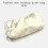 (White) PU Leather Brush Holder 7