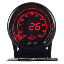 52mm Water Temperature Car Instrument Water Temp Gauge WATER TEMP C