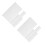 12Feuilles Mousse Carrés Adhésifs Double Face Loisirs 6