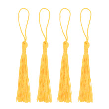100Pcs Golden Chinese Knot Tassel for DIY Jewelry and Home Decoration