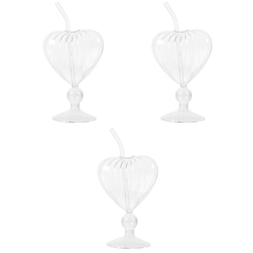 3Ensembles Verres À En Verre Transparent Pour Maison