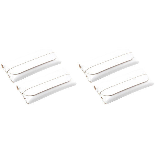 4Pcs Glasses Case White Slim Sunglasses Storage Box Protective